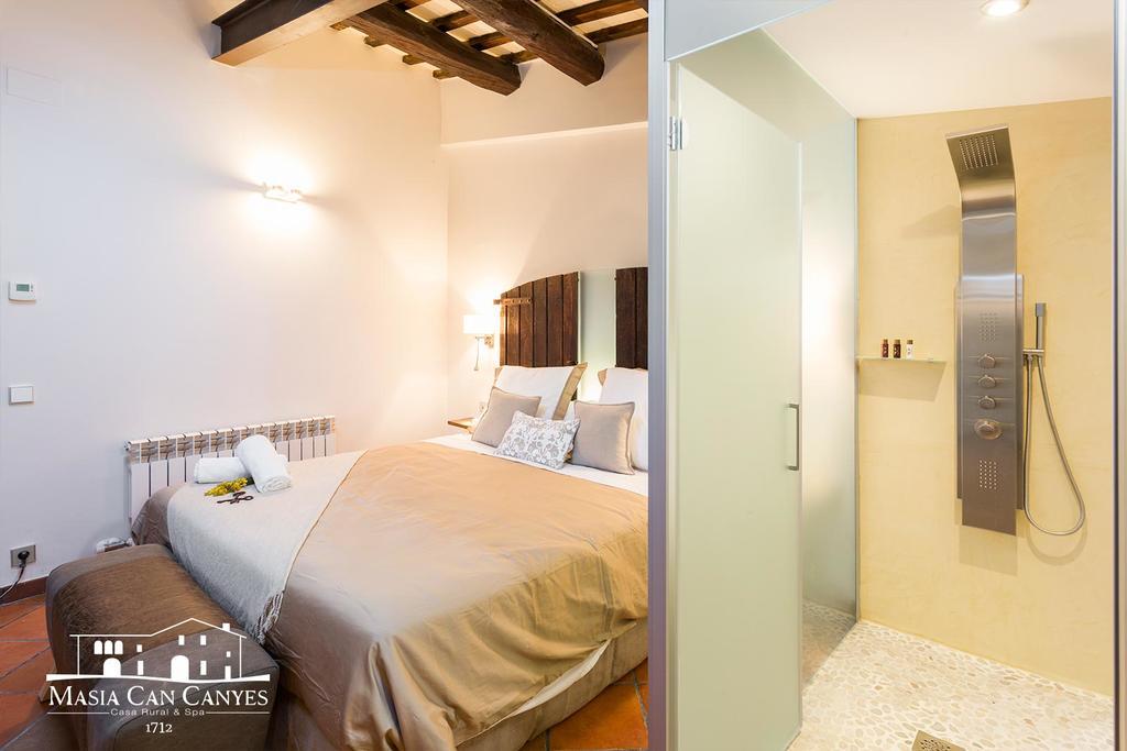 Masia Can Canyes & Spa San Lorenzo de Hortons ภายนอก รูปภาพ